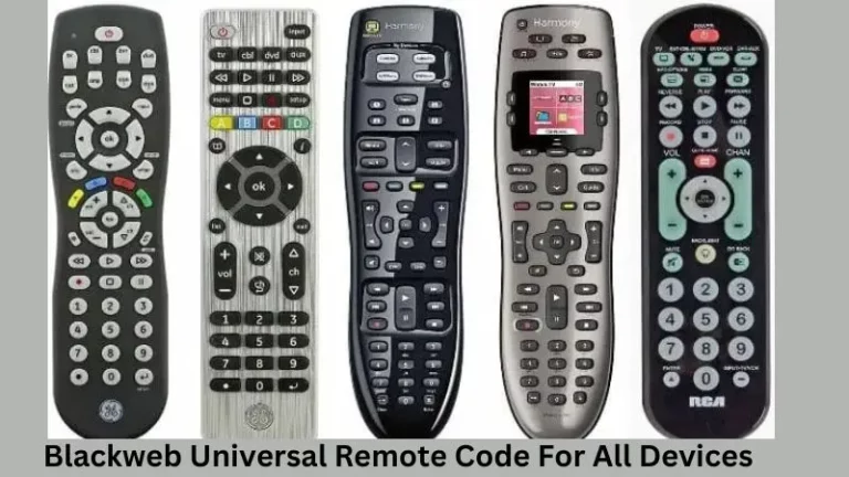 Blackweb Universal Remote Code For All Devices