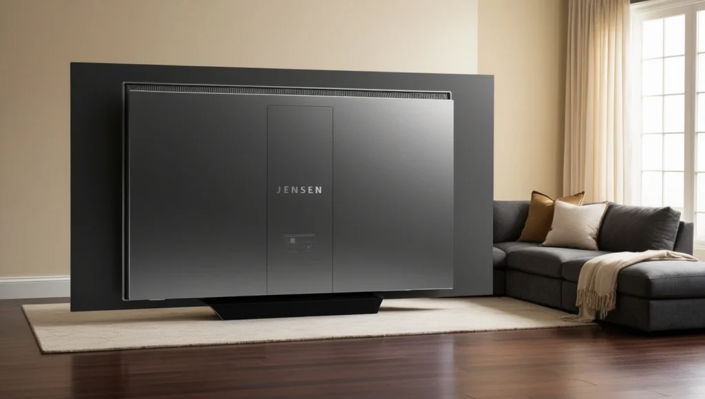 Jensen TV model number location