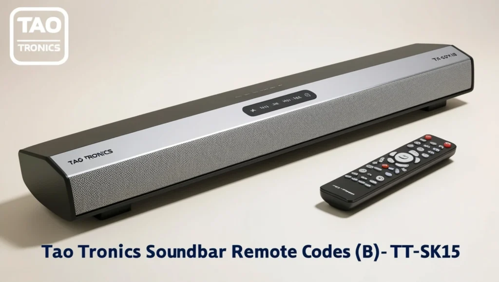 Tao Tronics Soundbar and Remote Control