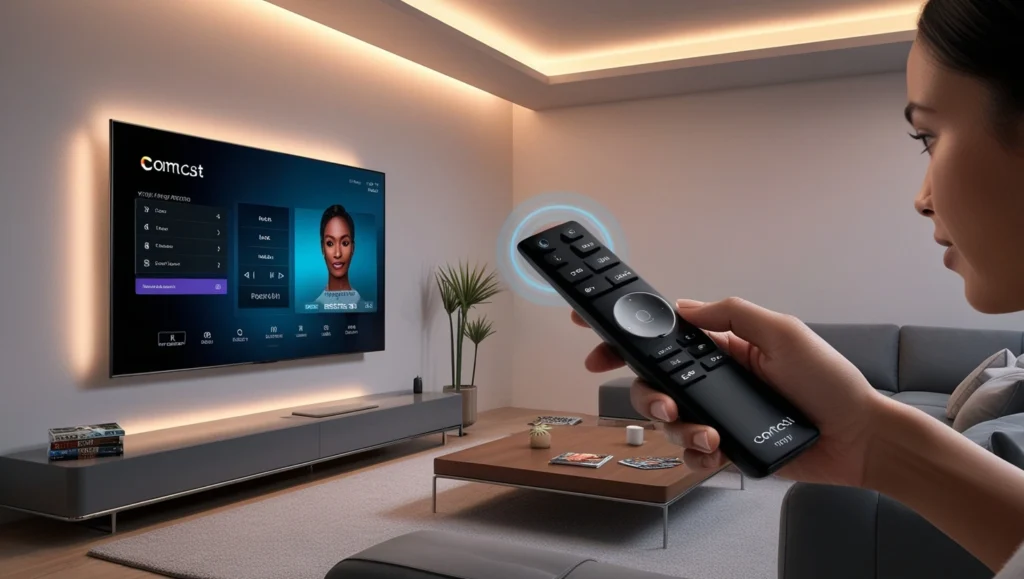 Comcast remote controlling soundbar