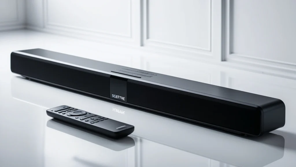 Sceptre Soundbar and Remote